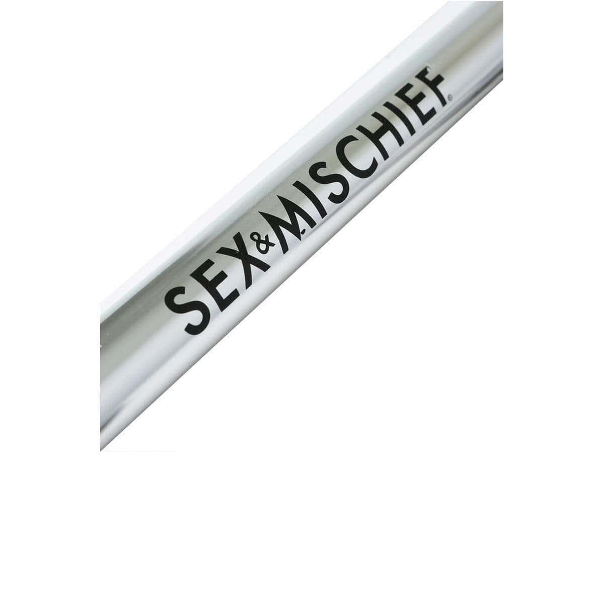 image-Spreader Bar With Metal Cuffs Sportsheets
