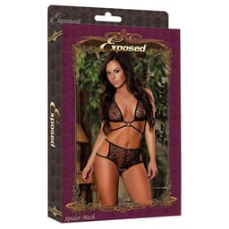 image-Underwear Set Exposed Black (L/XL)