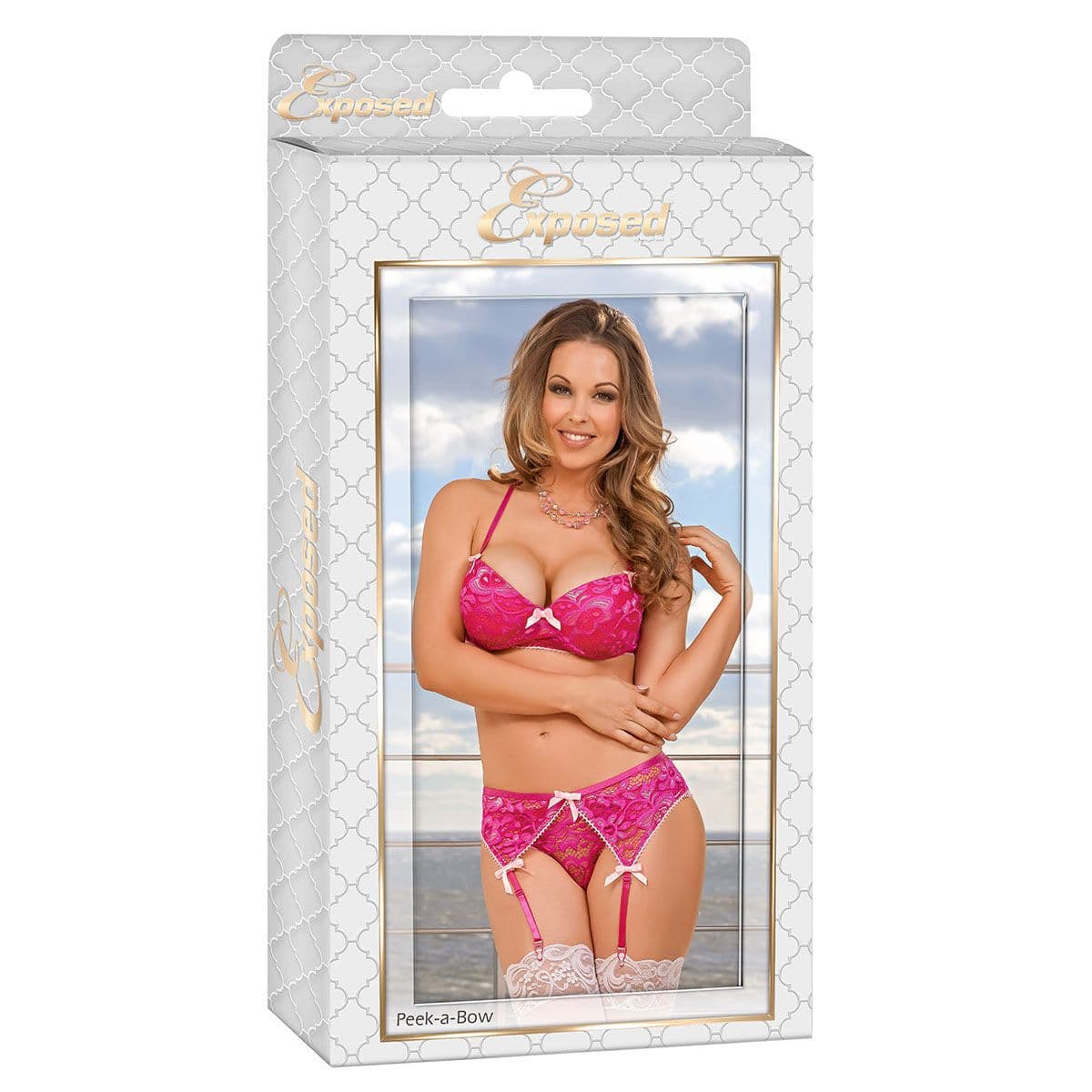 image-Underwear Set Exposed Pink (S/M)
