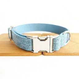 image-Personalized Dog Collar Customized Pet Collars Free Engraving ID Nameplate Tag Pet Accessory Suit Fiber Puppy Collars Leash