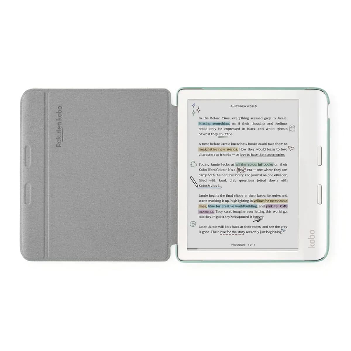 image-EBook Rakuten N428-AC-GR-O-PU Green 7"