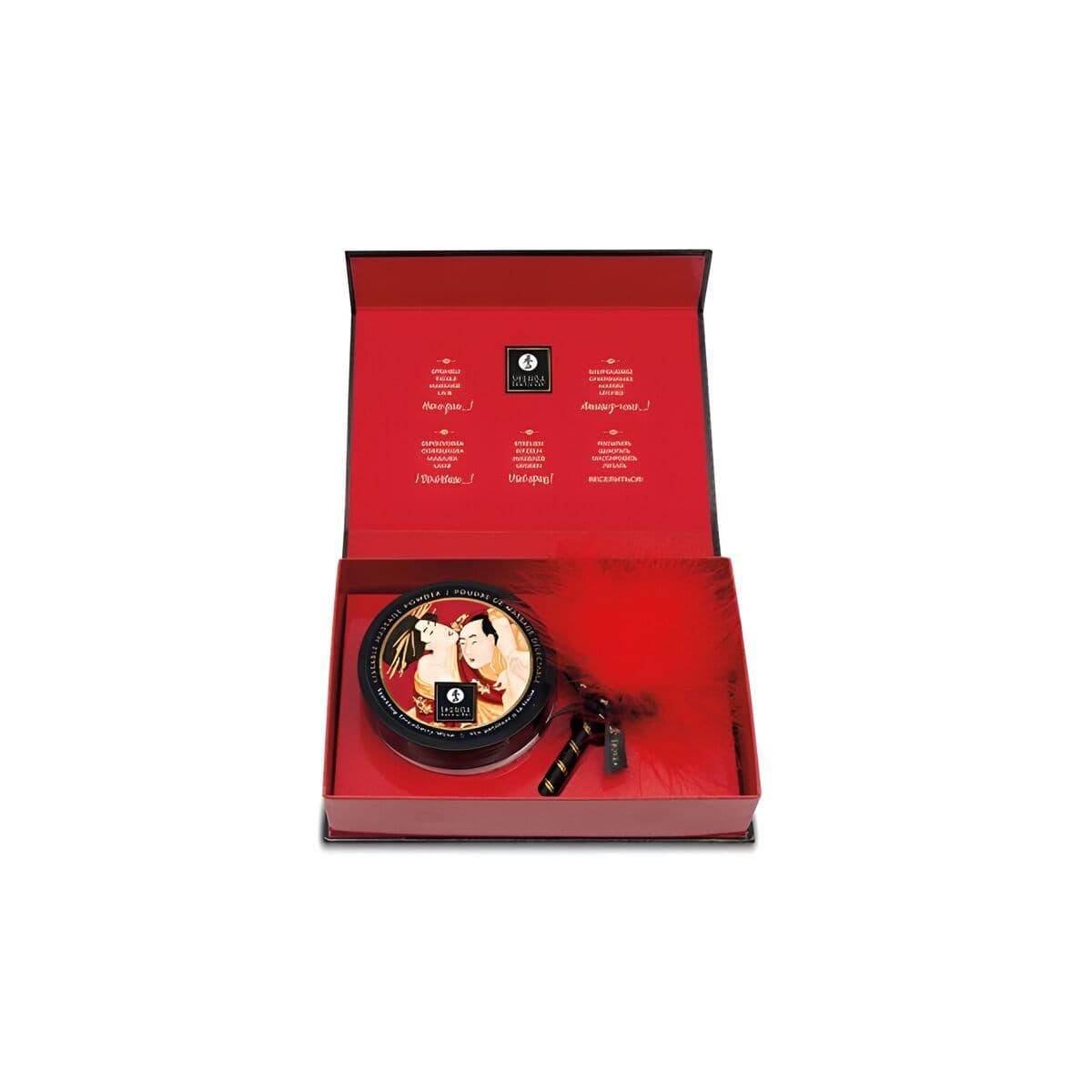 image-Edible powders Shunga CHAMPAGNE STRAWBERRIES 75 g