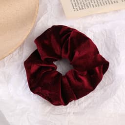 image-Flannel Hair Tie Hair Rope Amazon Velvet Fashion Ponytail Hair Accessories