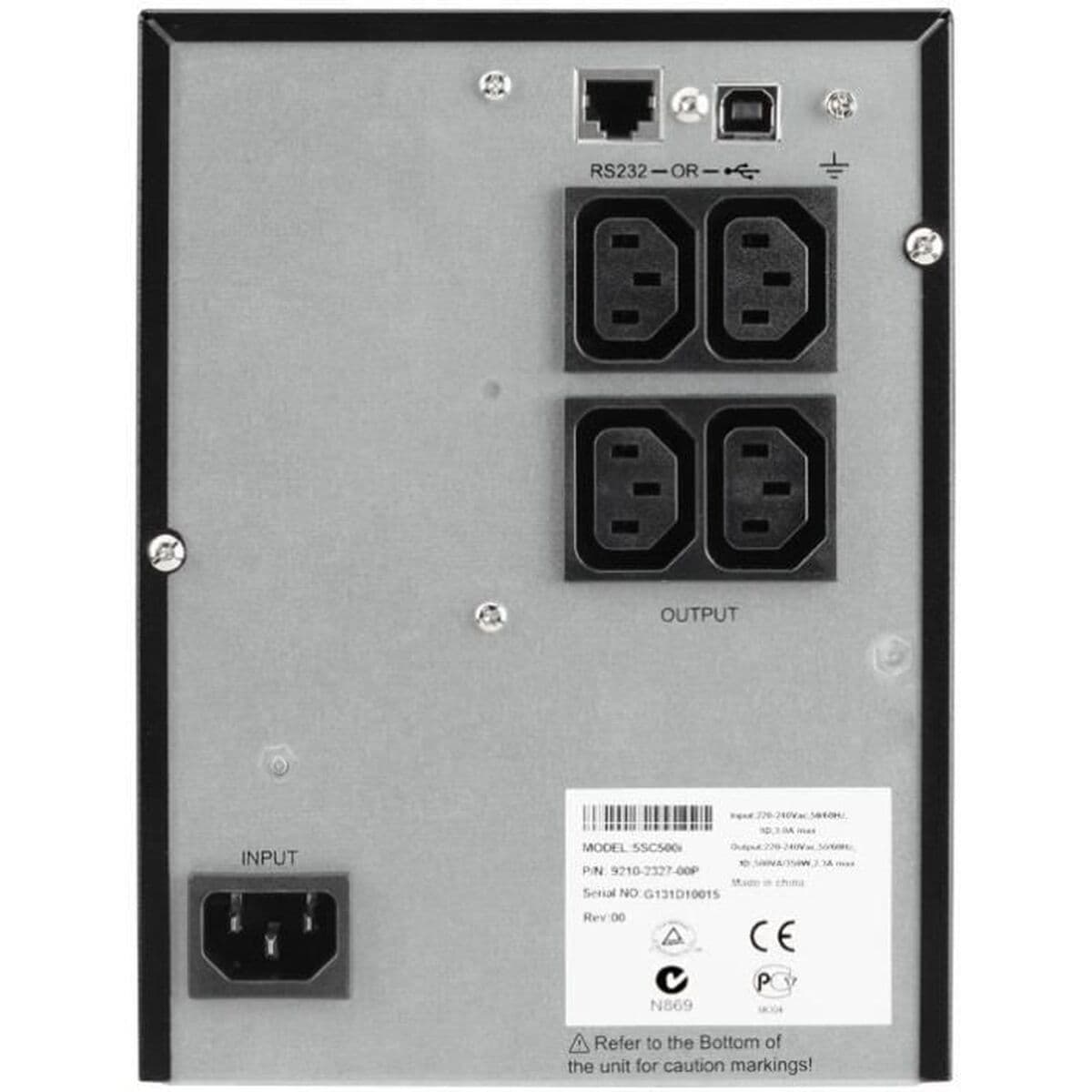 image-Uninterruptible Power Supply System Interactive UPS Eaton 5SC500I 350 W
