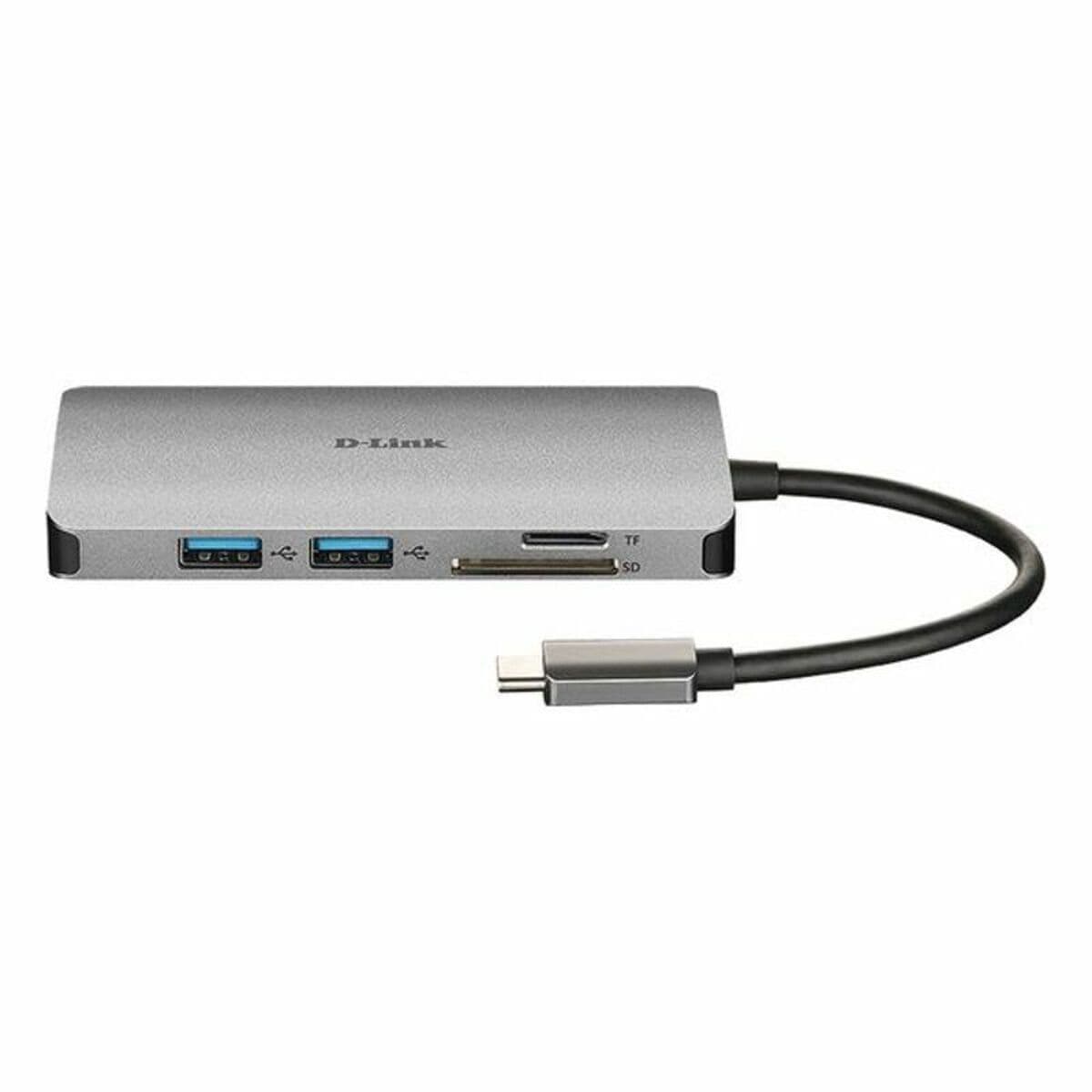 image-USB Hub C D-Link DUB-M810 Silver