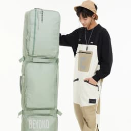 image-Single And Double Snowboard Snowboard Storage Bag With Wheel Large Capacity