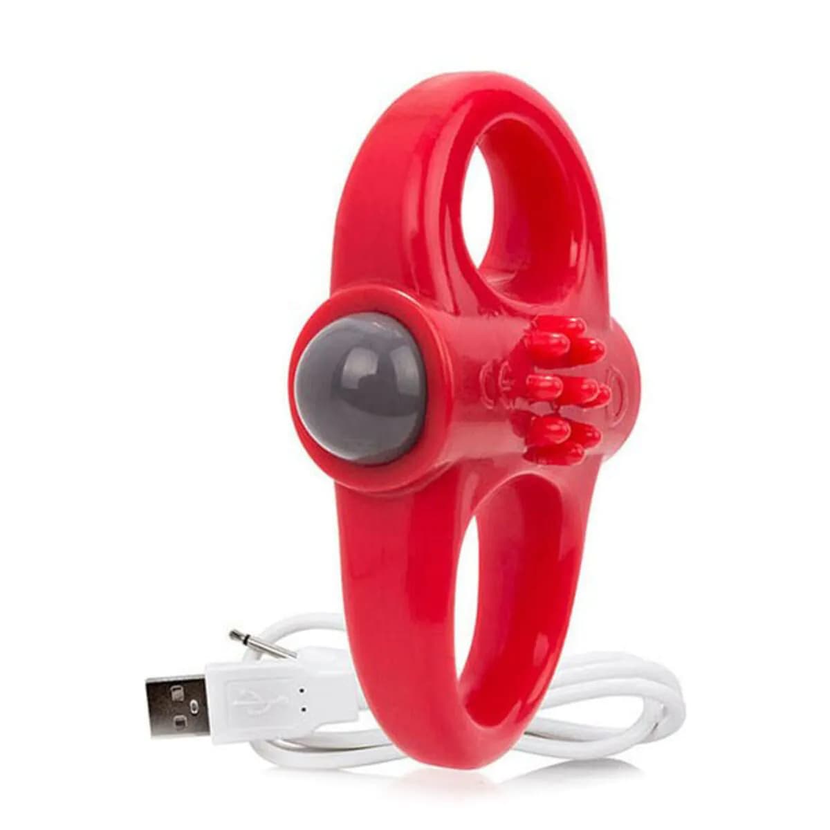 image-Vibraring Cockring The Screaming O Charged Yoga Red