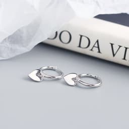 image-Love Heart Earrings Premium Temperament Earrings Jewelry