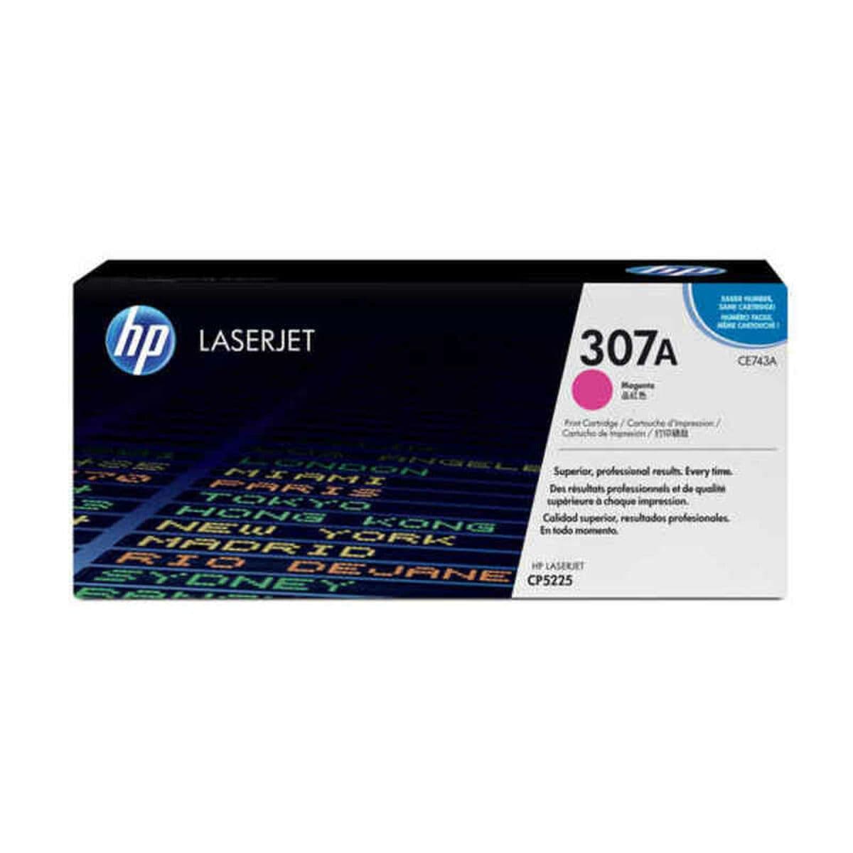 image-Toner HP CE743A Black Red Magenta