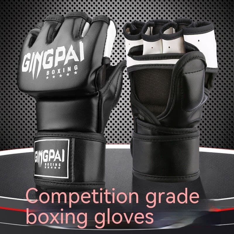 image-Adult Male And Female Half Finger Boxing Gloves Boxing Glove