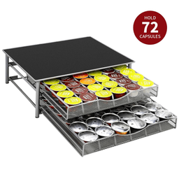 image-Vinsani Coffee Pod Double Drawer 1010373