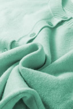 image-Moonlight Jade 3/4 Sleeve Boxy Knit Cardigan