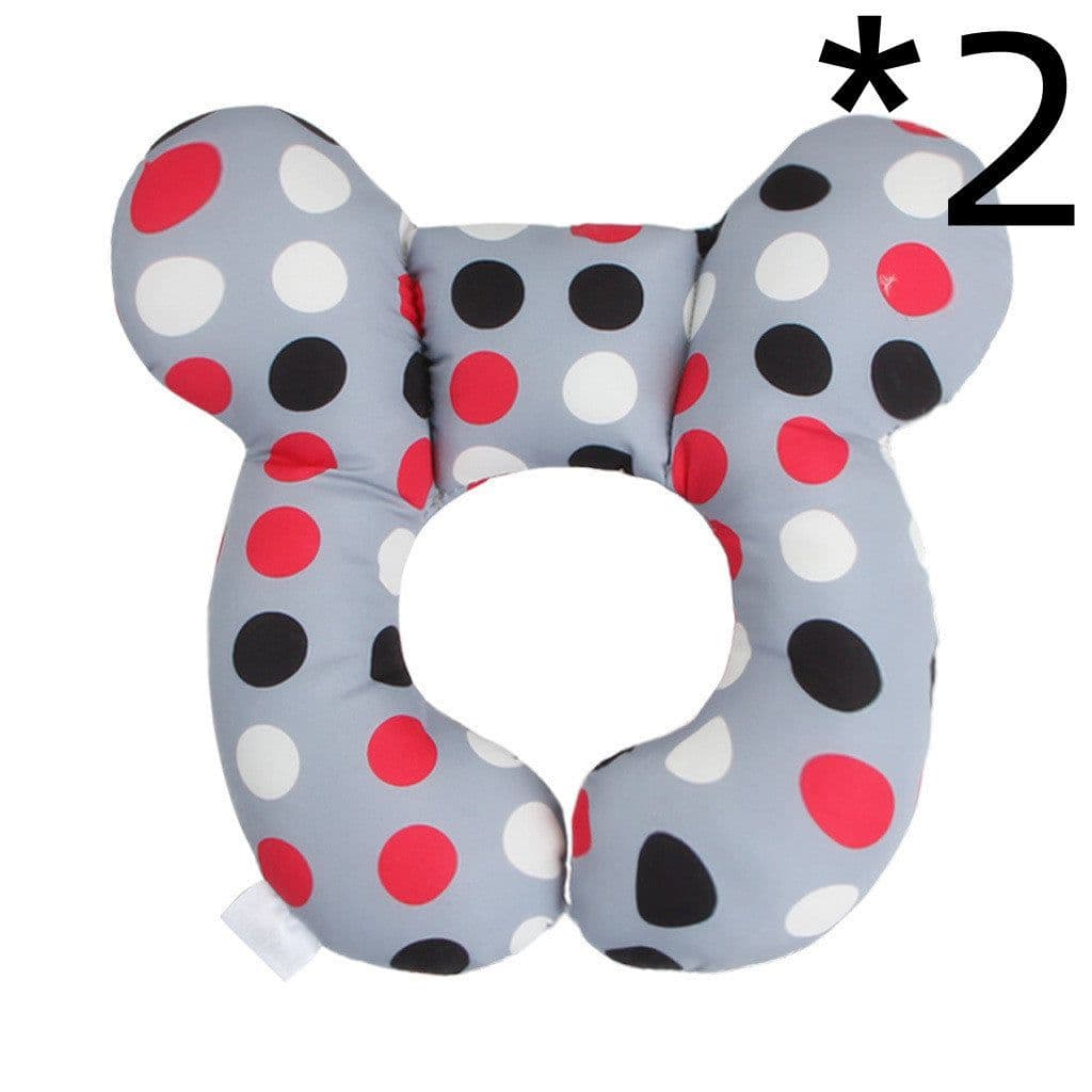 image-Protective Baby Pillows Travel Car U-shaped Support Cushion