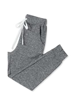 image-Black Drawstring Waist Pocketed Joggers