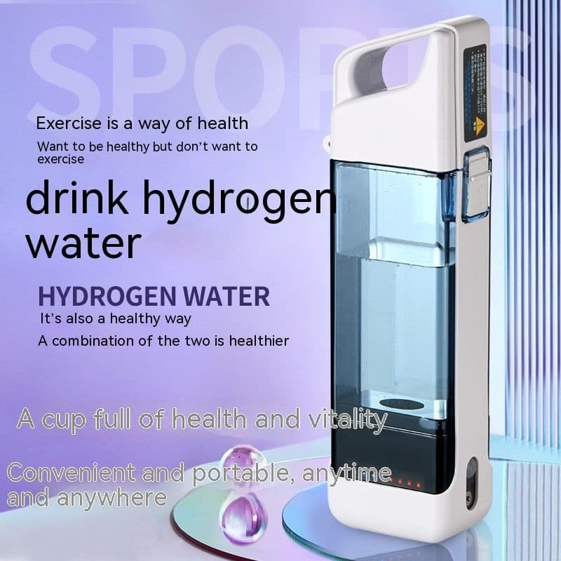 image-Plain Cup Electrolysis Of Water Portable Hydrogen And Oxygen Separation Hydrogen Water Cup