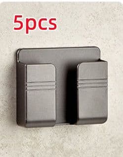 image-Mobile Phone Charging Storage Rack Punch-free Sticky Storage Box