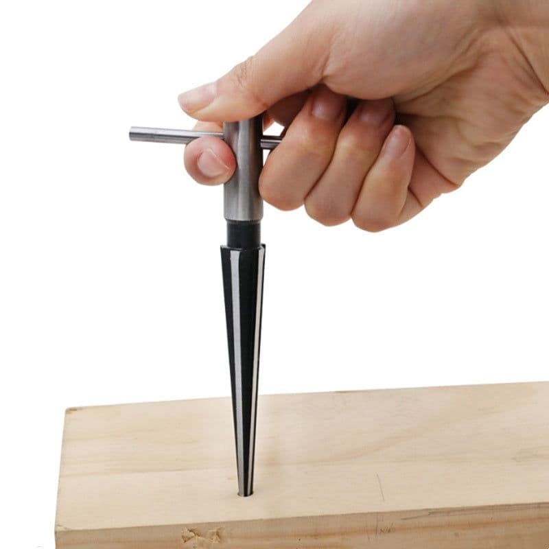 image-Round Shank Hex Shank Taper Reamer Woodworking Chamferer
