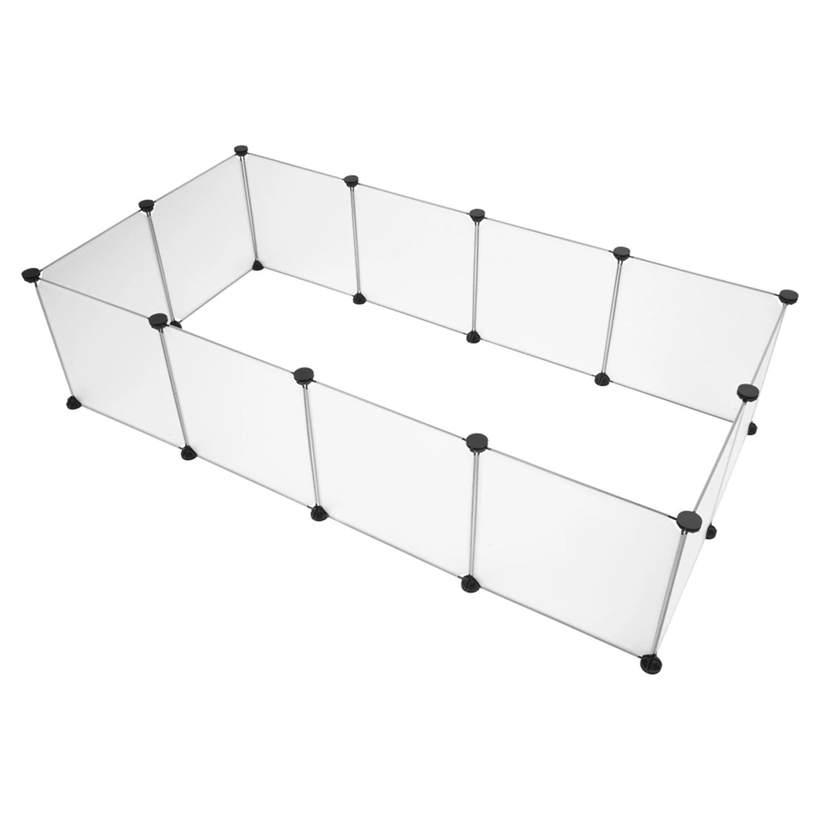 image-Pet Playpen, Portable Large Plastic Yard Fence Small Animals, Puppy Kennel Crate Fence Tent