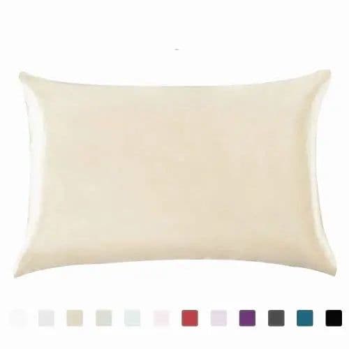 image-1PC Pillowcase Silk Pillow Cover Silky Satin Hair Beauty Pillow case Comfortable Pillow Case Home Decor wholeStandard/Queen 1PC