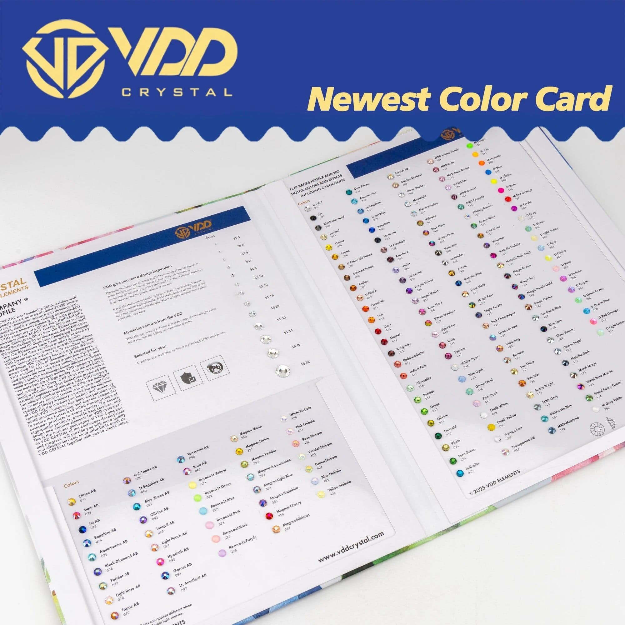 image-VDD SS4-SS20 Mix Size Clear Crystal Non-Hotfix Gold FlatBack Rhinestones Decorations DIY Glitter Stones 3D Nail Art Accessories