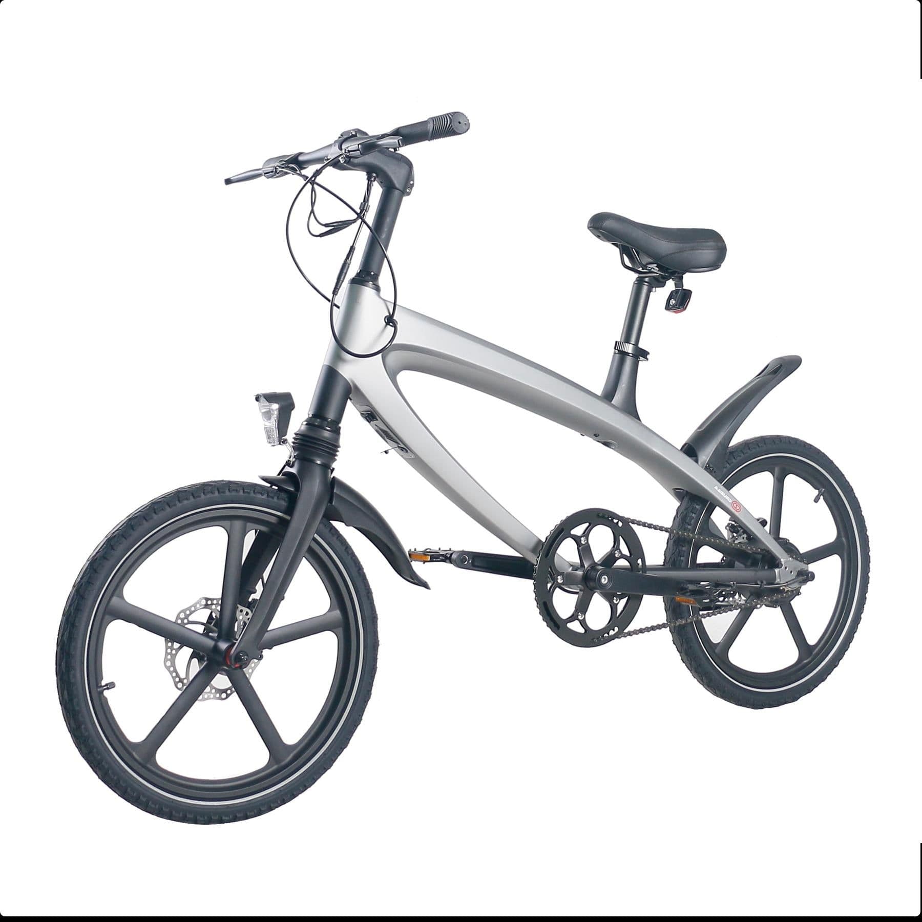 image-The Official Gun Metal Grey E-Bike with Built-in Speakers & Bluetooth (Range up to 60km)