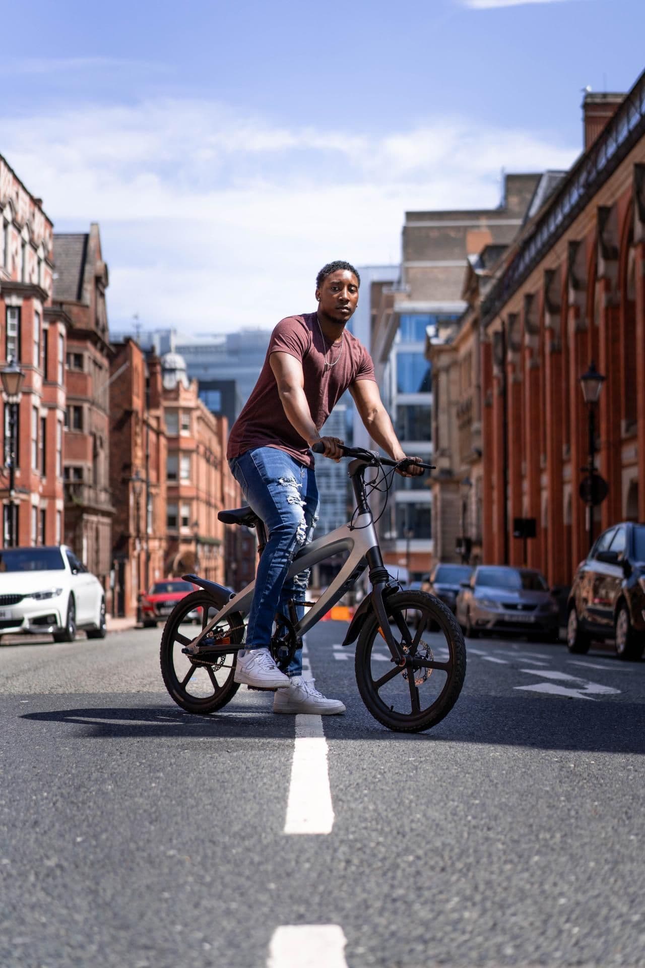 image-The Official Solar Beam Yellow E-Bike with Built-in Speakers & Bluetooth (Range up to 60km)