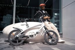 image-The Official Solar Beam Yellow E-Bike with Built-in Speakers & Bluetooth (Range up to 60km)