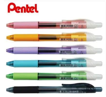 image-Pentel EnerGel-X Gel Pen Needle-Point 0.5 mm Japan BLN-105