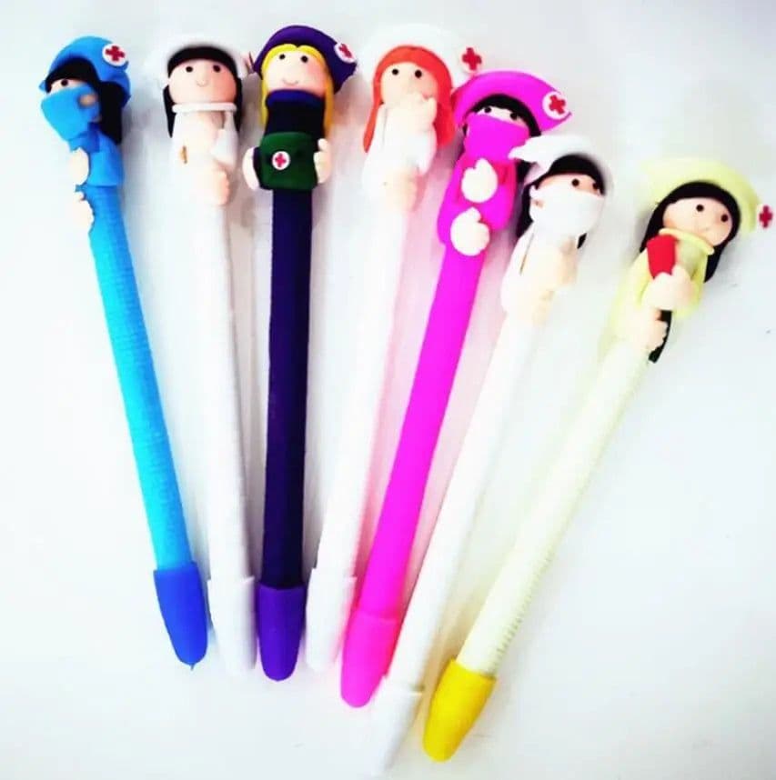 image-5pcs/lot Novelty Medical Staff Ballpoint Pen , Doctor and Nurse ball pen as School & Office Writing Supplies