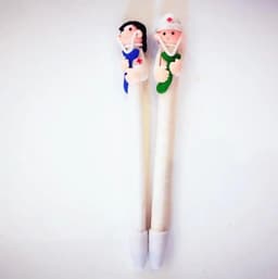 image-5pcs/lot Novelty Medical Staff Ballpoint Pen , Doctor and Nurse ball pen as School & Office Writing Supplies