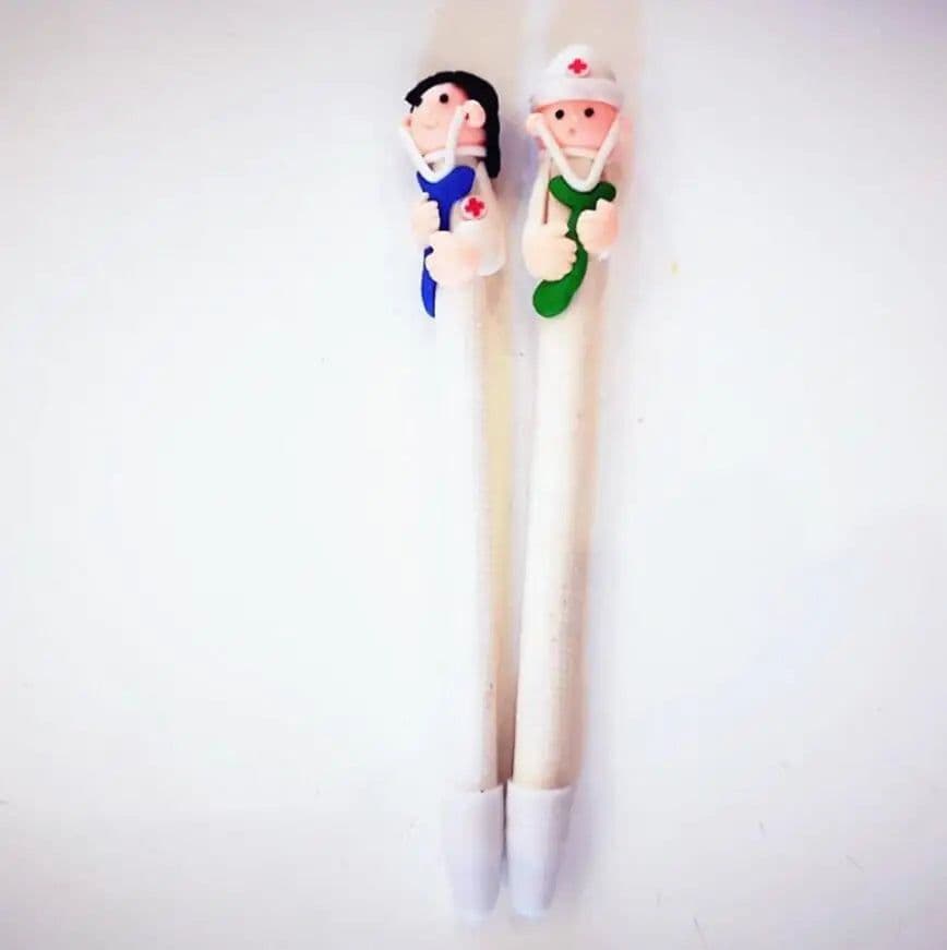 image-5pcs/lot Novelty Medical Staff Ballpoint Pen , Doctor and Nurse ball pen as School & Office Writing Supplies