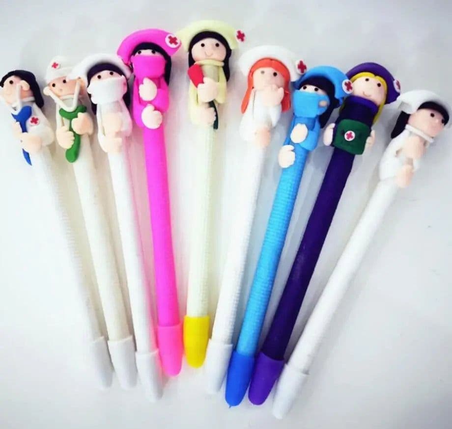 image-5pcs/lot Novelty Medical Staff Ballpoint Pen , Doctor and Nurse ball pen as School & Office Writing Supplies