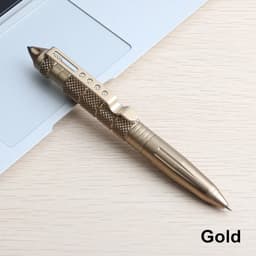 image-1/8Pcs Tool Pens Multi-functional Pen Tactical Tungsten Steel Rotating Unisex Pen Window Glass Metal Ballpoint Multifunctional