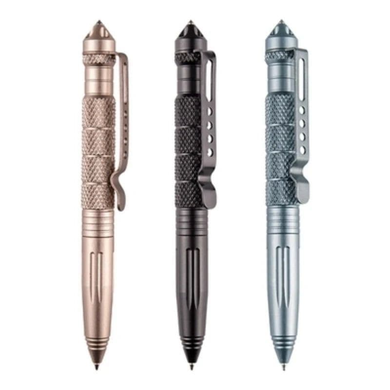 image-1/8Pcs Tool Pens Multi-functional Pen Tactical Tungsten Steel Rotating Unisex Pen Window Glass Metal Ballpoint Multifunctional