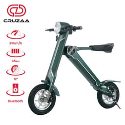 image-The Limited Edition Cruzaa Electric Scooter - 45km Range & 35kmh Top Speed Cruzaa Built in Bluetooth & Speakers + USB - Magno Green