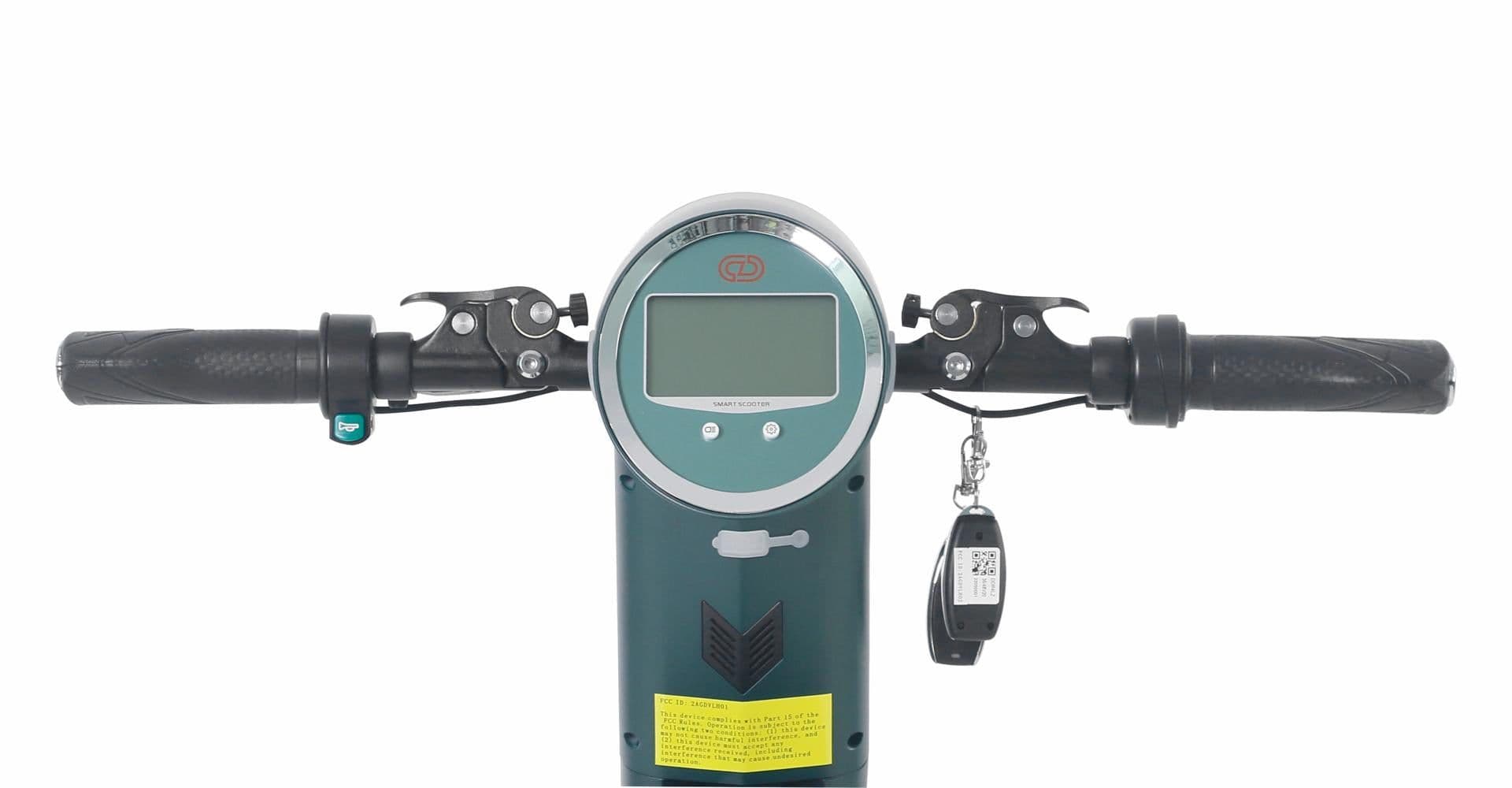 image-The Limited Edition Cruzaa Electric Scooter - 45km Range & 35kmh Top Speed Cruzaa Built in Bluetooth & Speakers + USB - Magno Green