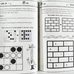 image-10Pcs Word Searchs Brain Maths Times Tables Games Quiz Travel Puzzles for Clever Kids English Reading Book Children Education