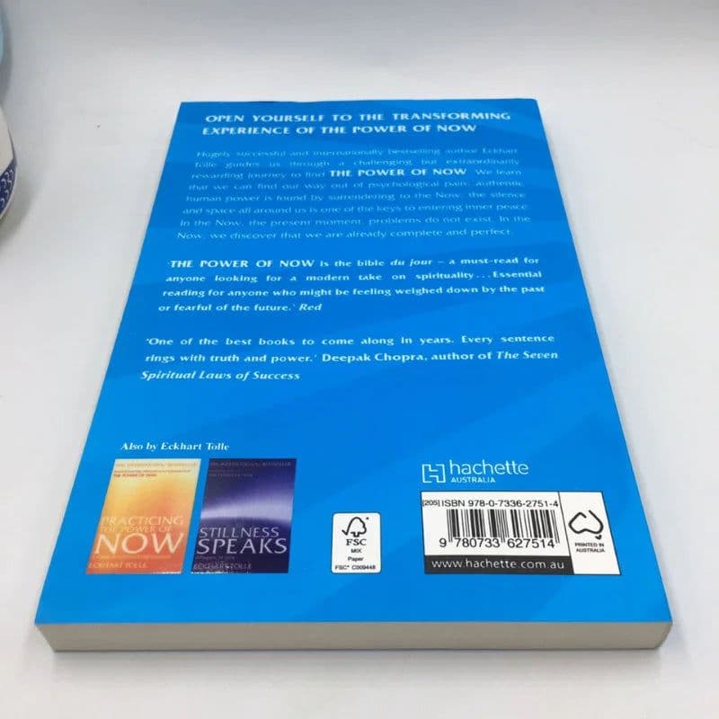 image-The Power of Now by Eckhart Tolle A Guide to Spiritual Enlightenment English Book Youth Inspiring Success Motivation Books