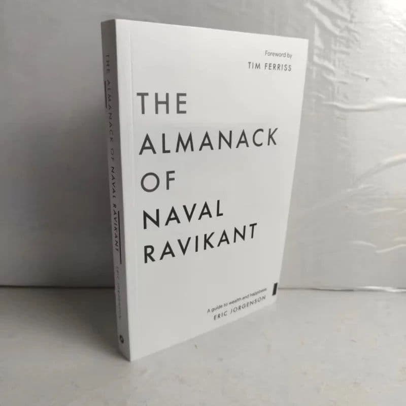 image-The Almanack of Naval Ravikant By Eric Jorgenson A Guide To Wealth and Happiness Paperback English Book