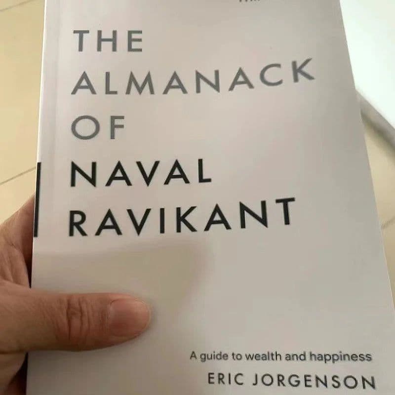 image-The Almanack of Naval Ravikant By Eric Jorgenson A Guide To Wealth and Happiness Paperback English Book