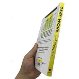 image-Deep Work Rules for Focused Success in A Distracted World By Cal Newport Self Help Book English Books