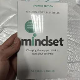 image-Mindset Updated Edition By Dr Carol S. Dweck Changing The Way You Think To Fulfil Your Potential Book in English