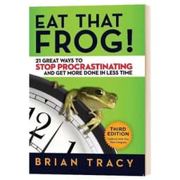 image-Eat That Frog 21 Great Ways To Stop Procrastinating and Get More Done In Less Time Classic Success Inspirational Books