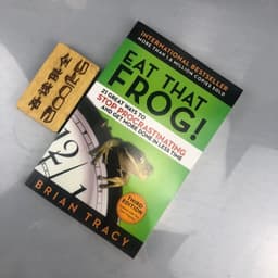 image-Eat That Frog 21 Great Ways To Stop Procrastinating and Get More Done In Less Time Classic Success Inspirational Books