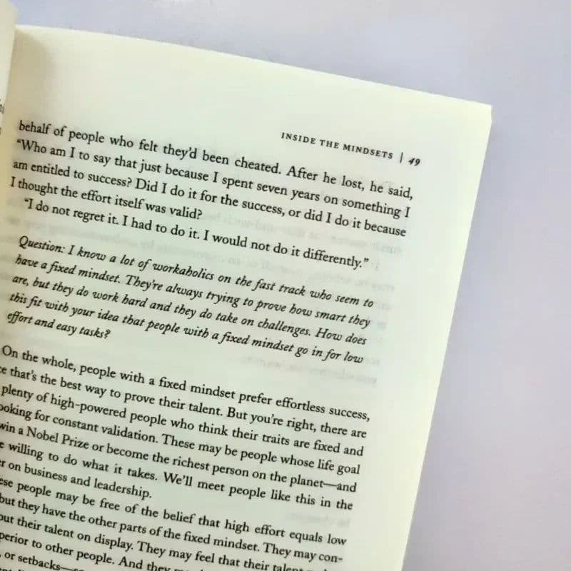 image-Mindset The New Psychology Of Success English Book by Carol S. Dweck Foreign Literature Inspirational Book