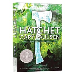 image-The English Version of The Novel Hatchet Boy Hatchet Short Axe Newbury Award Children's Picture Book Award