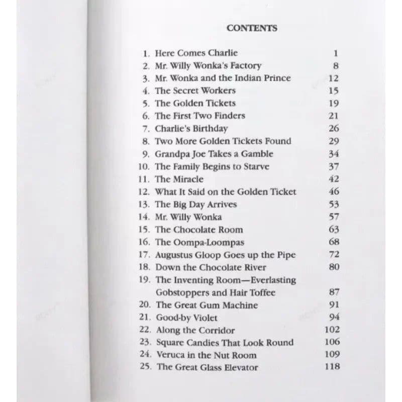 image-Charlie and The Chocolate Factory English Book