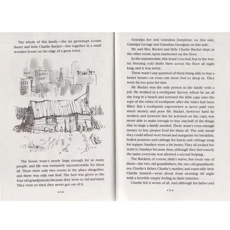 image-Charlie and The Chocolate Factory English Book