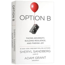 image-Option B Sandberg Sheryl Facing Adversity, Building Resilience English Original Novels Reading Books for Teenagers Adult books