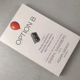 image-Option B Sandberg Sheryl Facing Adversity, Building Resilience English Original Novels Reading Books for Teenagers Adult books